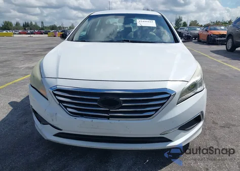 2016 Hyundai Sonata Se из США, поврежденный, VIN 5NPE24AFXGH308154